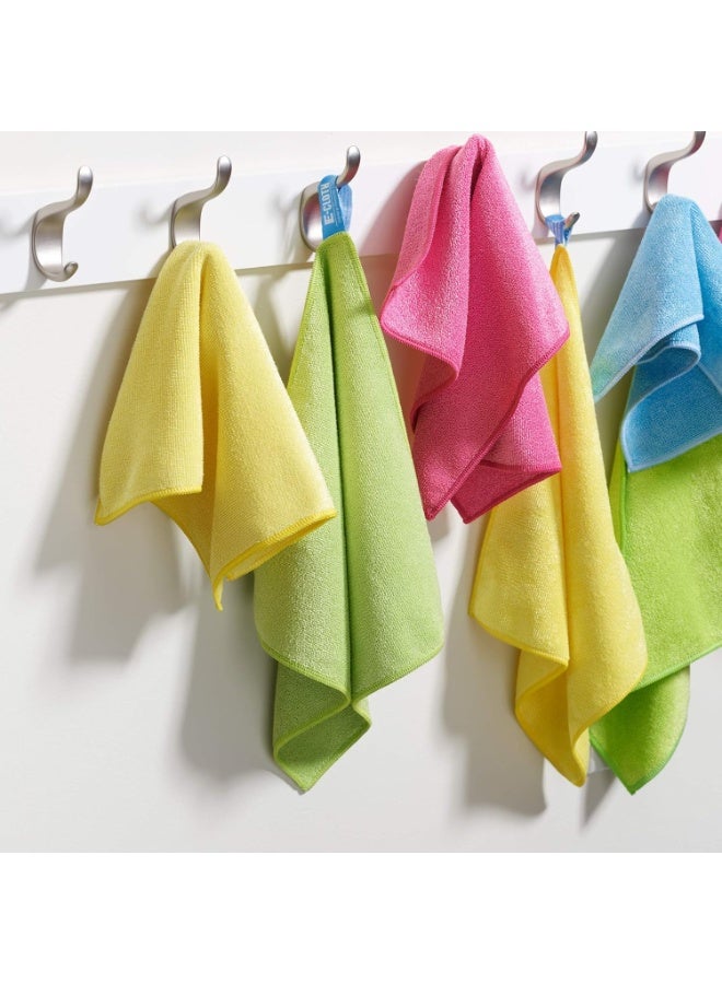 e-cloth E-Cloth Microfiber Cloth 4-Pack, World's Leading Premium Microfiber Cleaning Cloth, Twice as Durable as Competition, 1 Year Guarantee, Ideal for Kitchen, Countertops, Sinks, and Bathrooms, Assorted - Image 3