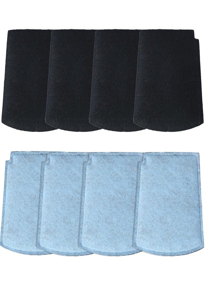 Stitokg 8-Pack TrueAir Replacement Carbon Filters Compatible with Hamilton Beach Purifier 04384, 04530G, 04531GM, 04532GM, 04234G, 04386 - Pet Odor Eliminator for Smoke & Kitchen - Image 1