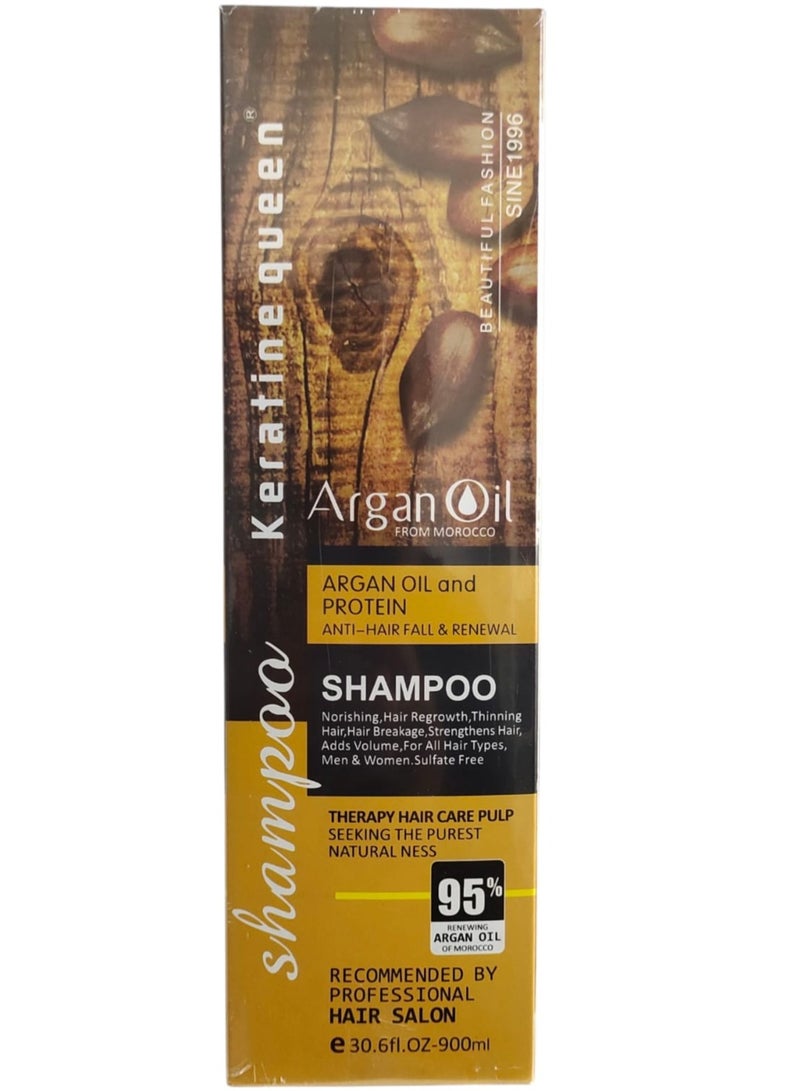 Argan Oil And Protein Anti-Hair Fall And Renewal Shampoo 900 ml