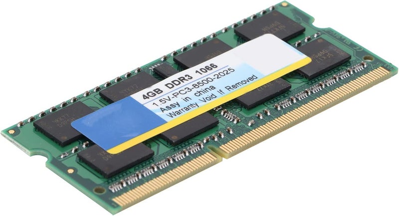 SUNGOOYUE DDR3 RAM, 4GB 1066Mhz PC3 8500 204PIN 1.5V Laptop Memory Module, with Chips for Notebook Computer - Image 1