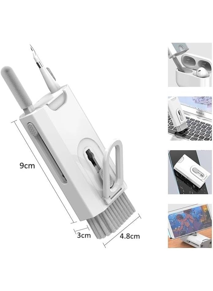 Multifunctional Cleaning Brush 8 in 1 Durable Portable Electronics Cleaner Kit for Mobile Phones Laptops Tablets Computer Keyboard Airpods (Color May Vary) - Image 3