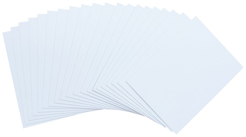 Crescent Creative Products SP2150507 Crescent 215 Marker Board Hot Press Bulk Pack 40 Count 5 x 7 Size 5 by 7 White