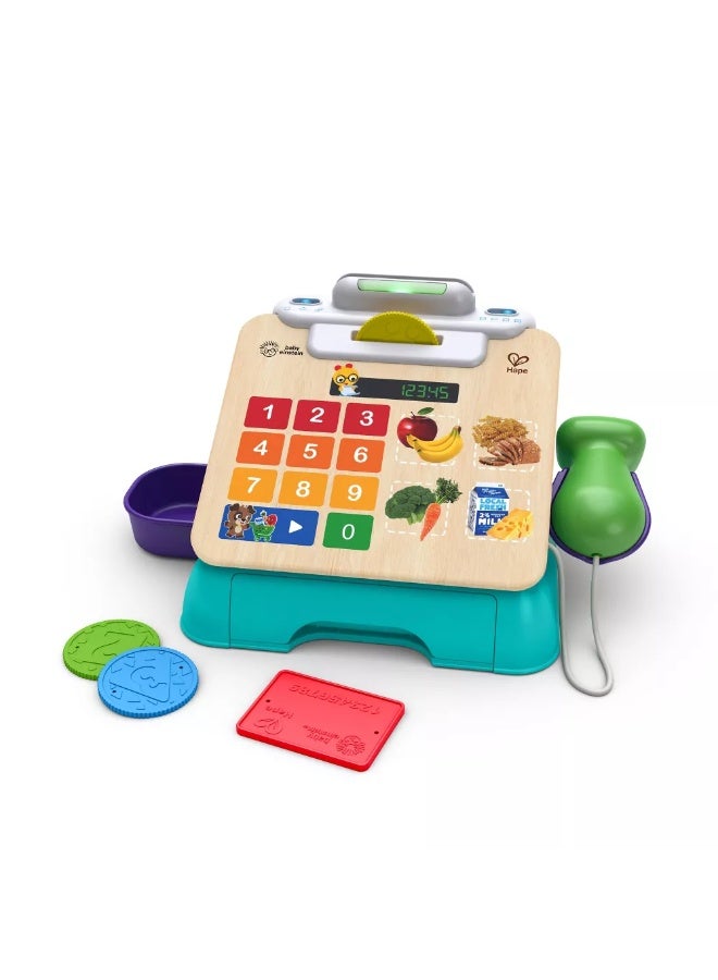 Baby Einstein + Hape Magic Touch Cash Register Pretend to Check Out Toy - Image 3