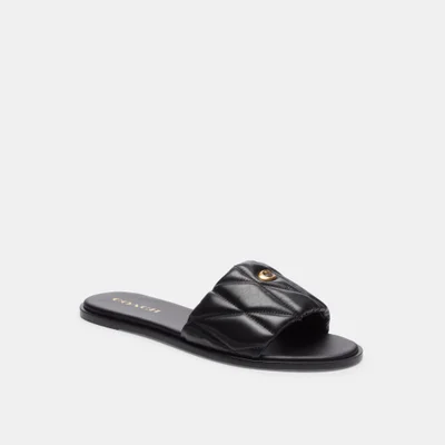 COACH Holly Sandal With Quilting
