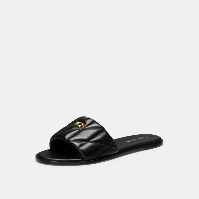COACH Holly Sandal With Quilting