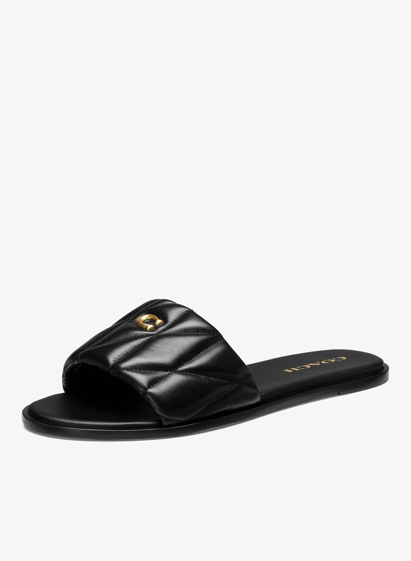 COACH Holly Sandal With Quilting