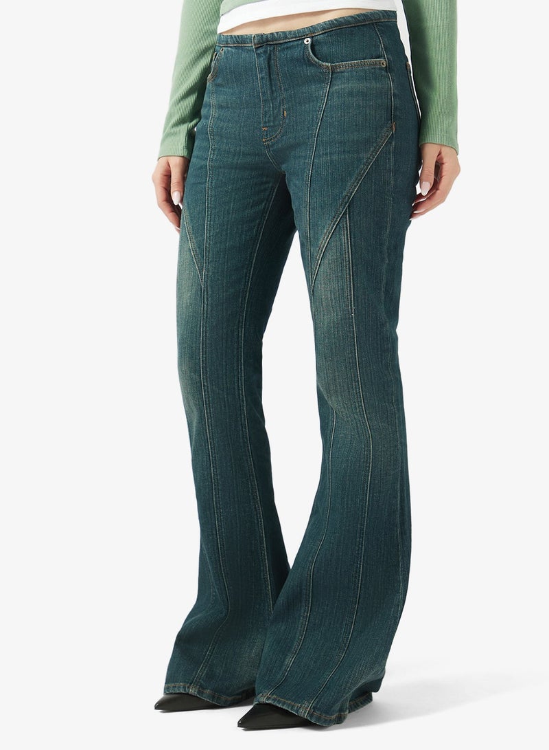 GUESS Rise Extra Flare High Waist Jeans - Image 2