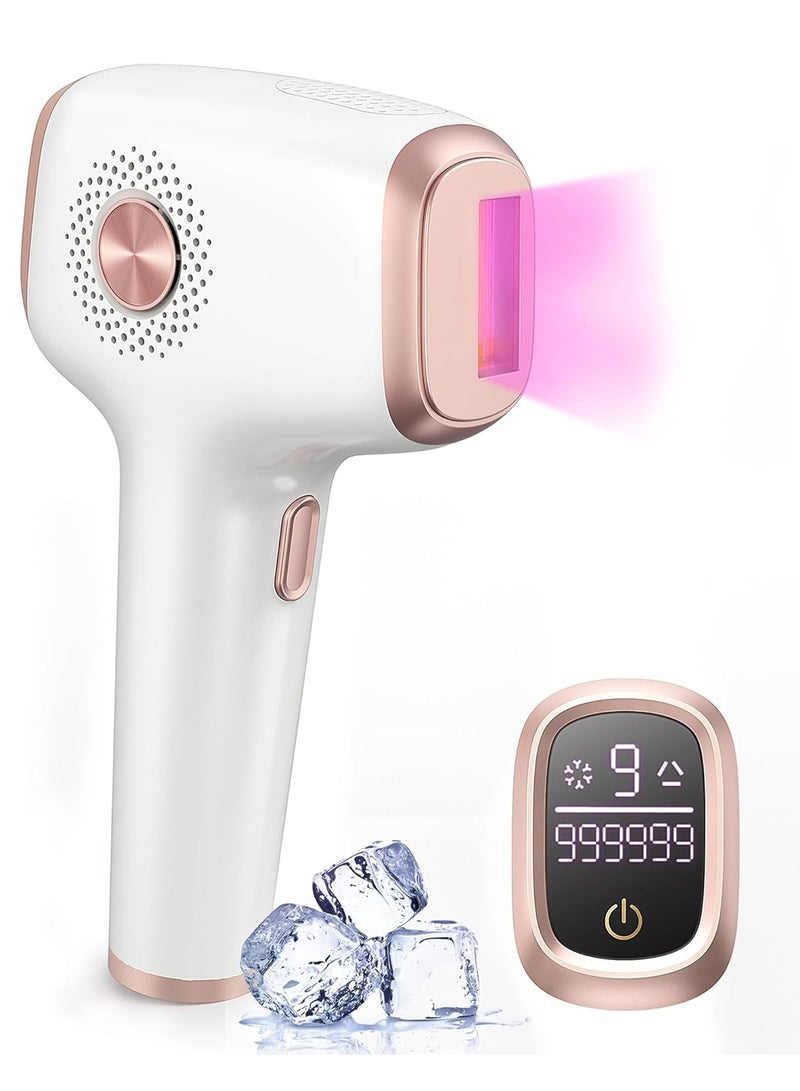 Generic IPL Hair Remval Device with Ice Cooling Function,999999 Flashes 9 Level Painless Long Lasting Hair Remover System for Facial,Bikini,Body  - Image 1