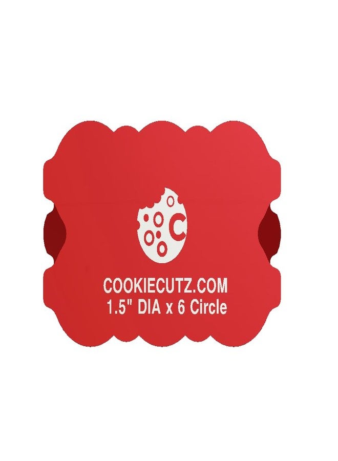 Cookie Cutz 1.50" Diameter x 6 Circles Multi Cutter With Full Pusher - Image 4