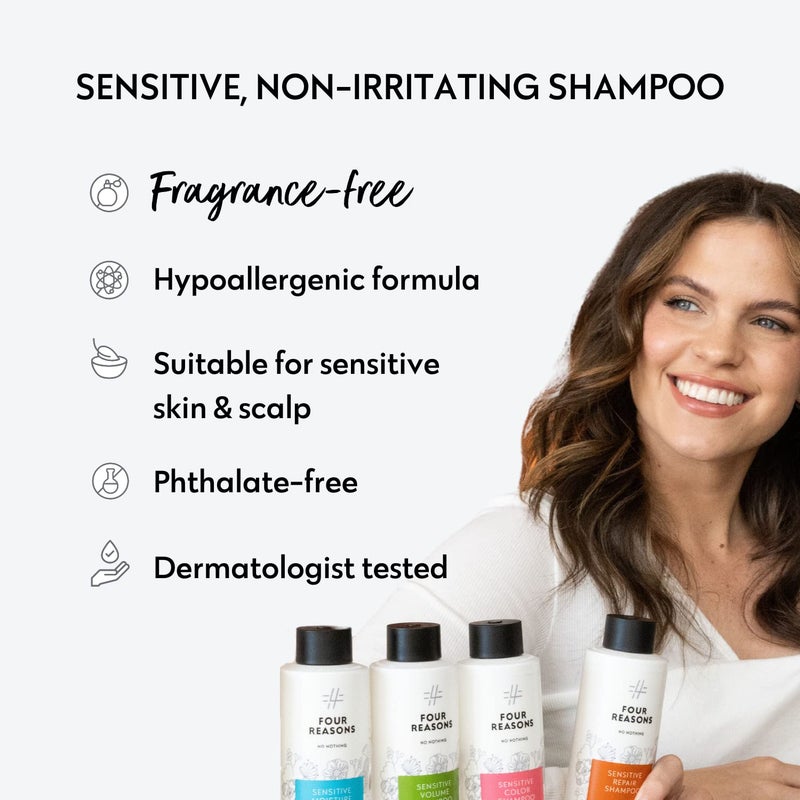 No Nothing Fragrance-Free Moisturizing Shampoo - Hypoallergenic, Unscented, Hydrating for Sensitive Scalp and Skin - Jumbo Size 33.8 fl oz - Image 3