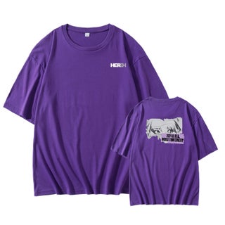 IU Li Zhien HER2024 Tour Concert Same Style Short-sleeved T-shirt Loose Printed Pure Cotton Clothes A purple - pzsku/Z4C73C2125E11A586517FZ/45/1746225916/f4316116-8797-48d6-9acd-f9065688a06a