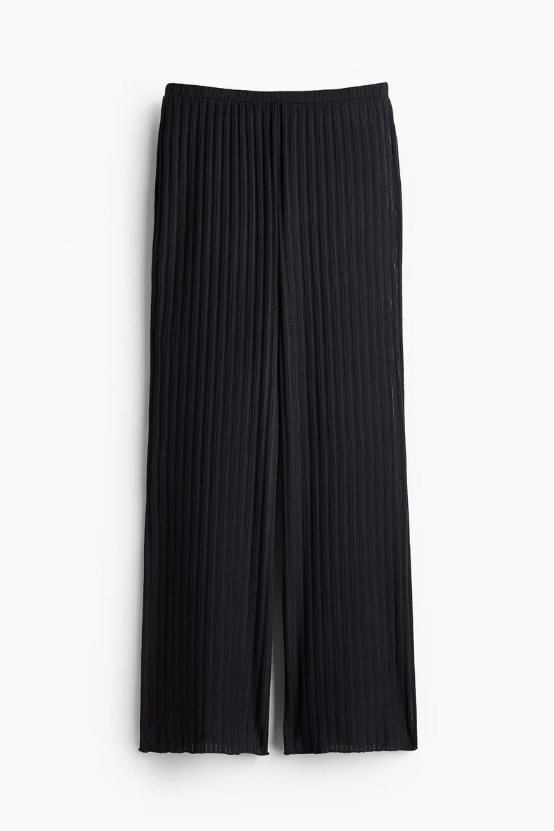 H&M Rib-Knit Trousers