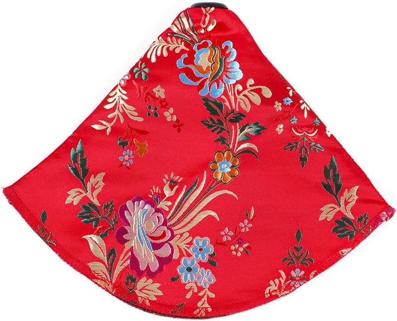 cheekyglo utomoile Shift Kno Dust Cover,Chinese Elements Fric Car Shifter Shift oot Kno Cover Fit for Mnul/utomtic Car Red Flower-Red Flower - Image 1