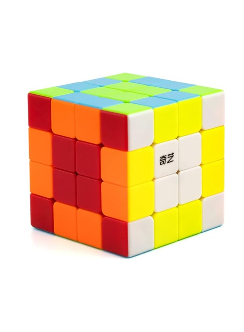 كوبليلو Cubelelo Qiyi Qiyuan S V2 4X4 لغز المكعب السحري بدون ملصقات، للأطفال - Image 5