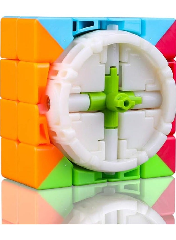 كوبليلو Cubelelo Qiyi Qiyuan S V2 4X4 لغز المكعب السحري بدون ملصقات، للأطفال - Image 4