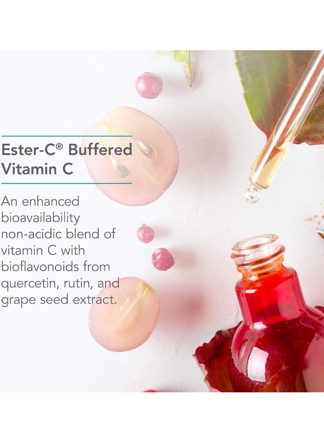 Nutricology Esterol Ester-C - Vitamin C 1350mg Supplement, Immune Support, Calcium Ascorbate with Bioflavonoids, Ascorbic Acid, Rutin, Quercetin, Vegan Capsules - 200 Count - Image 3