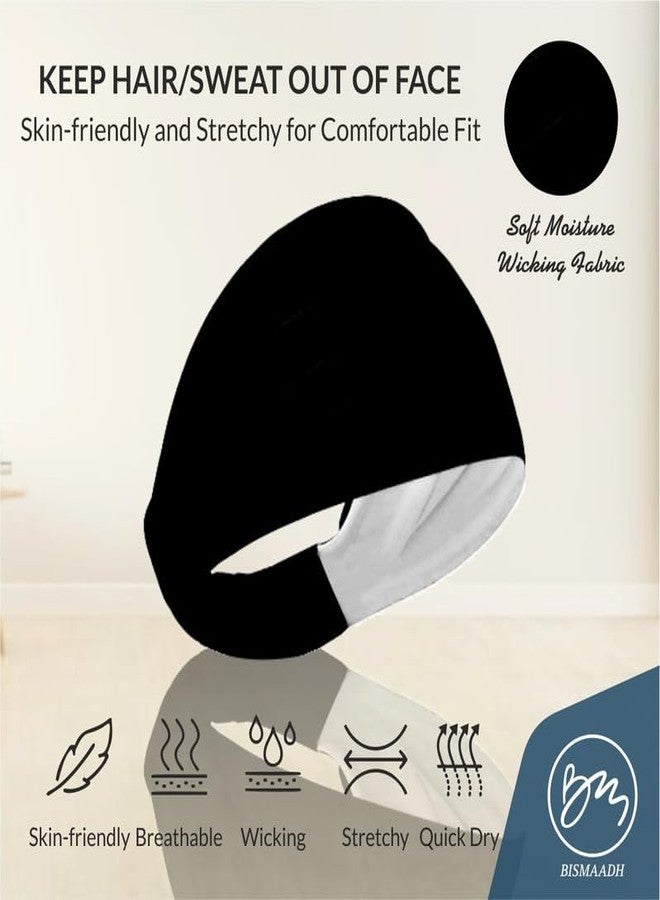 بسماد عصابة رأس رياضية خفيفة الوزن للرجال والنساء | معدات رياضية | الجري، اليوغا، ركوب الدراجات، التنس، الكريكيت، الريشة الطائرة | عصابة رأس رياضية للجنسين - Image 3