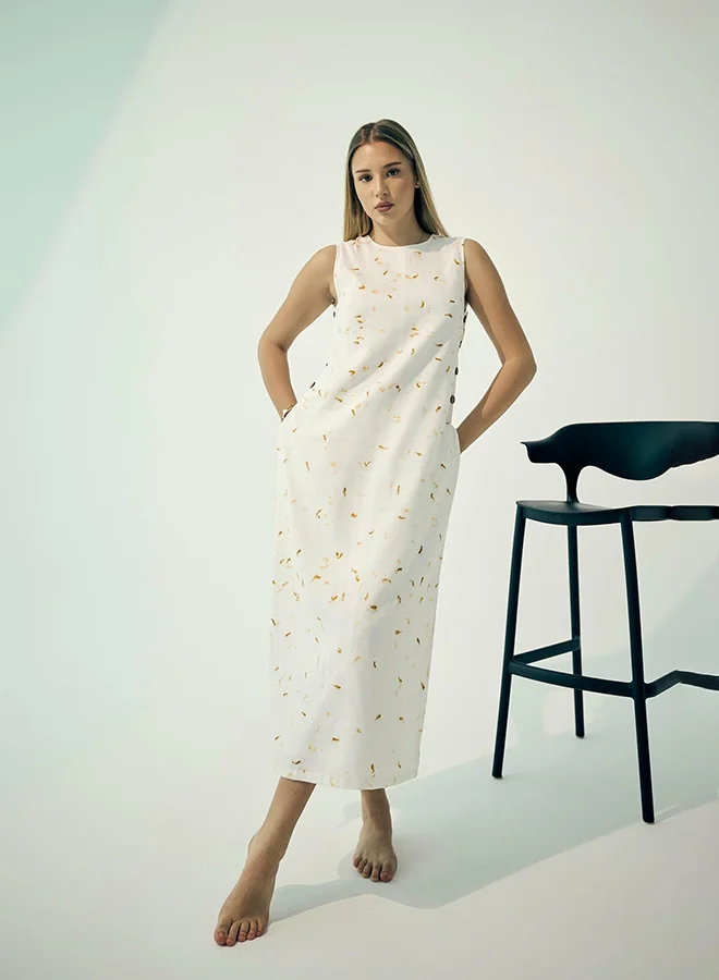 Virgio VIRGIO Linen Side Slit Tunic