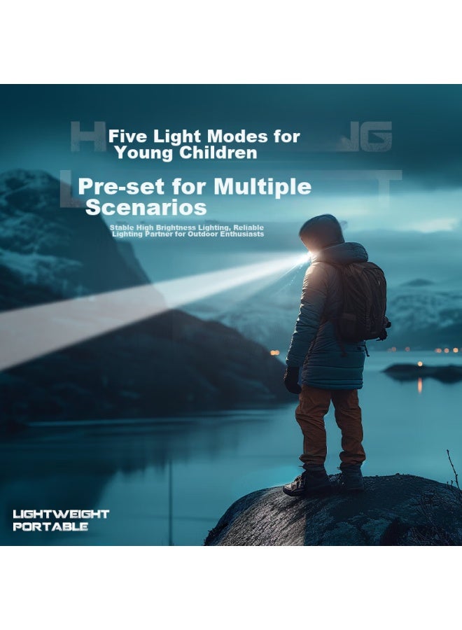 SupFire X60-P Flashlight, High Brightness, Long Battery Life, Outdoor Work, Ultra-Bright, Compact, Military-Grade, Outdoor Special, 100000 Lumens - Image 5