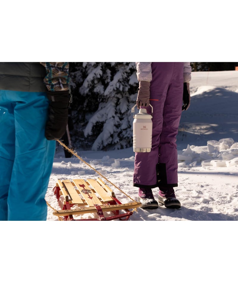 Stanley IceFlow Fast Flow Jug with Handle 64 oz | Twist On Angled Spout Lid | Leakproof for Travel and Sports | Insulated Stainless Steel | BPA-Free | Fog - Image 4