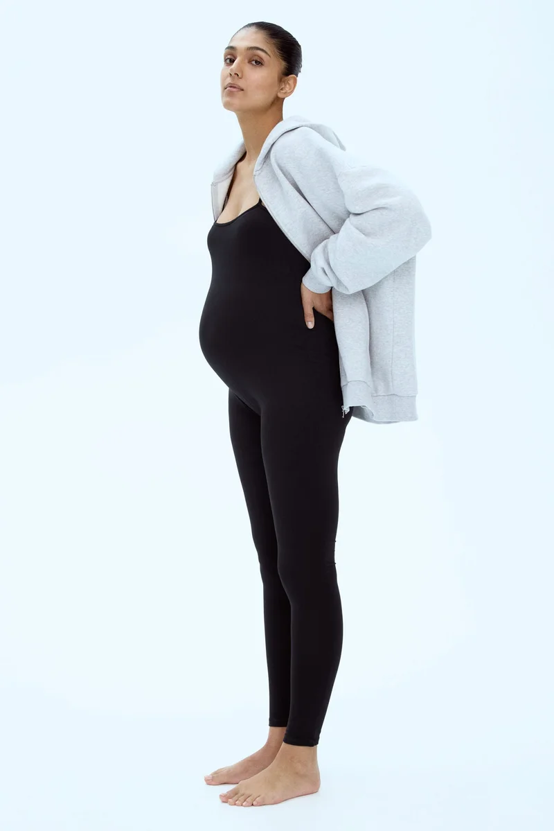 H&M MAMA Before &amp; After Integral-bra unitard