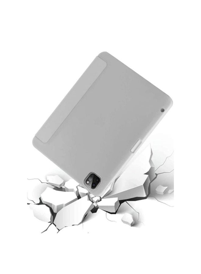 ACLIX Silicon Clear Case for iPad Pro 12.9'' (5th Gen ) 2021, TPU Shockprooof Back Cover, Slim-Fit Protective Case for iPad Pro 12.9 inch 5th Generation, Supports Pencil 2nd Gen Charging, Transparent - Image 2