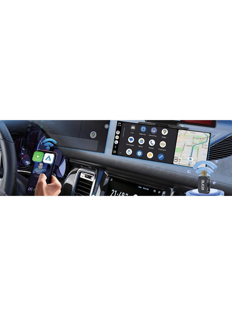 Eone 2-in-1 Wireless CarPlay Adapter with Android Auto, Fast Connection, and Plug & Play with Type-C Port - Image 4