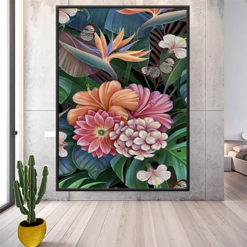 ماركتنا لوحة قماشية بتصميم مودرن مع برواز مجوف مقاس (40×60) قطعة واحدة - Image 1