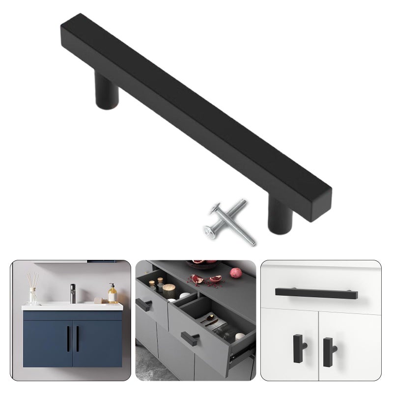 Single Hole Drawer Pulls Aluminum Alloy Furniture Handles for Dressers Cupboards Cabinets - Image 3