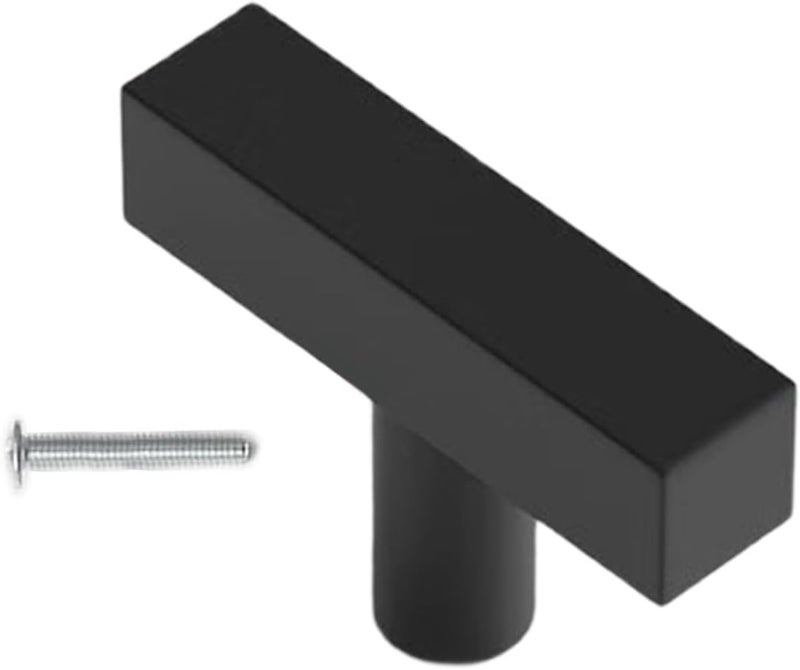 Single Hole Drawer Pulls Aluminum Alloy Furniture Handles for Dressers Cupboards Cabinets - Image 1
