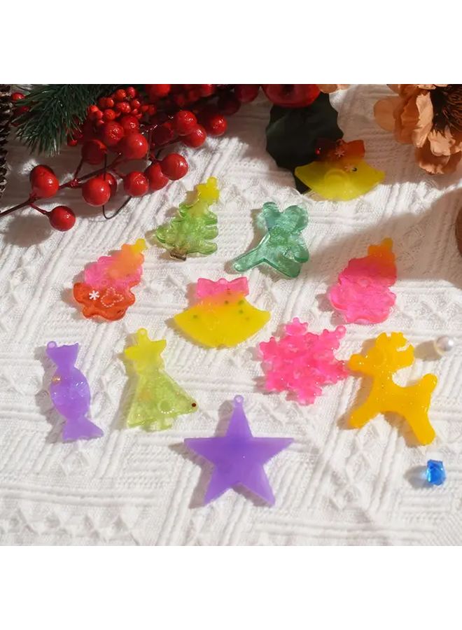 Gingerbread For Man Reindeer Pendant Silicone Mold DIY Resin Keychain - Image 4