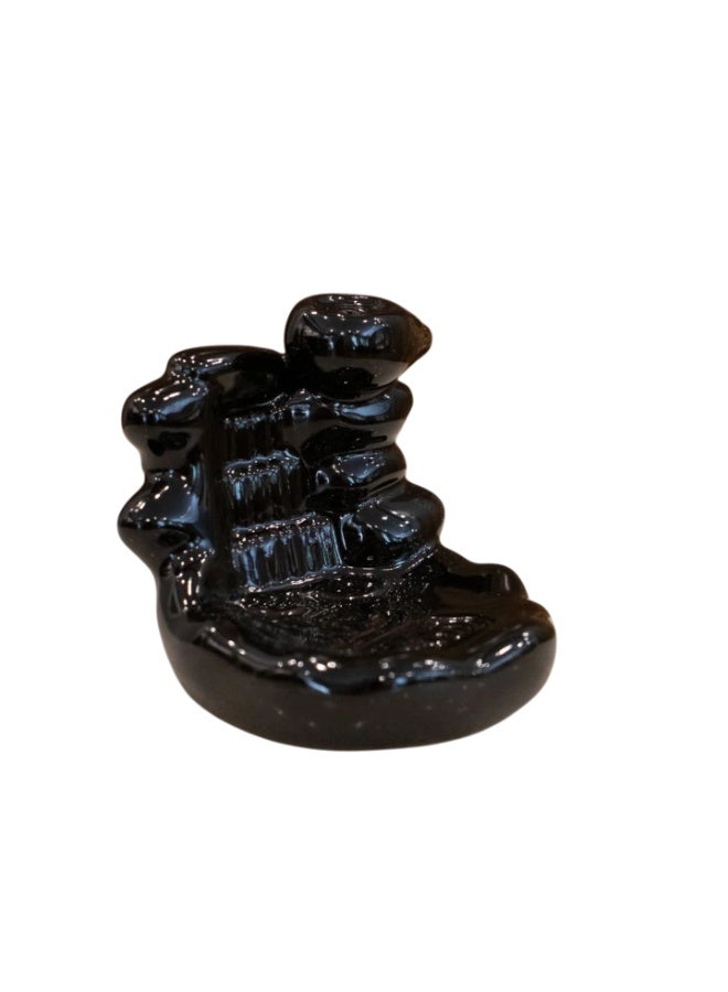 بخور أنسام مجموعة أنسام ريلاكس - جديد - بخور هرمي ذكي الإشتعال - تحتوي علي 3 عبوات صغيرة بروائح مختلفة (يوجا - تأمل - مزاج) - بالإضافة إلي شلال البخور الذكي - Image 5