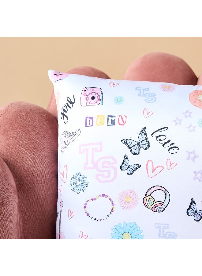 LIFESTYLE Graphic Print Cushion for Kids - 40x40 cms - Image 3