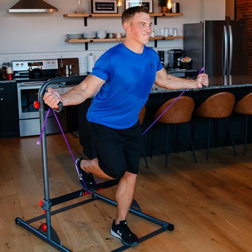 Lifeline 5' Resistance Cable for Low Impact Strength Training and Greater Muscle Activation - 80lbs , Green - Image 5