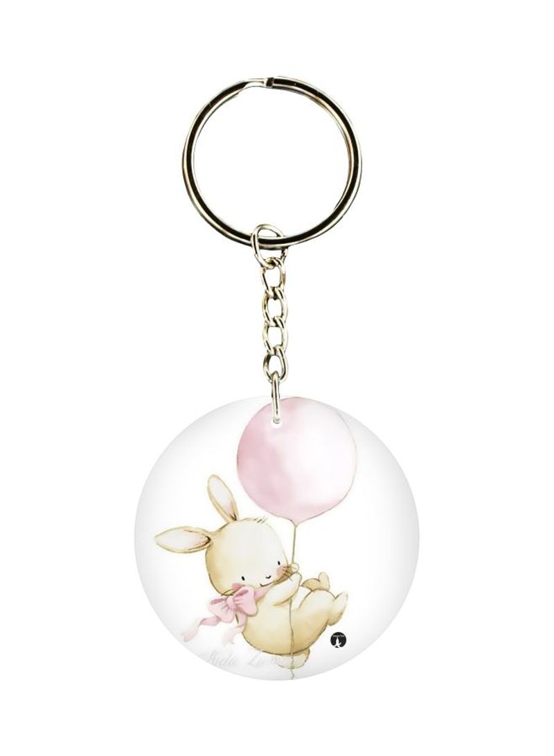 Cartoon Printed Keychain