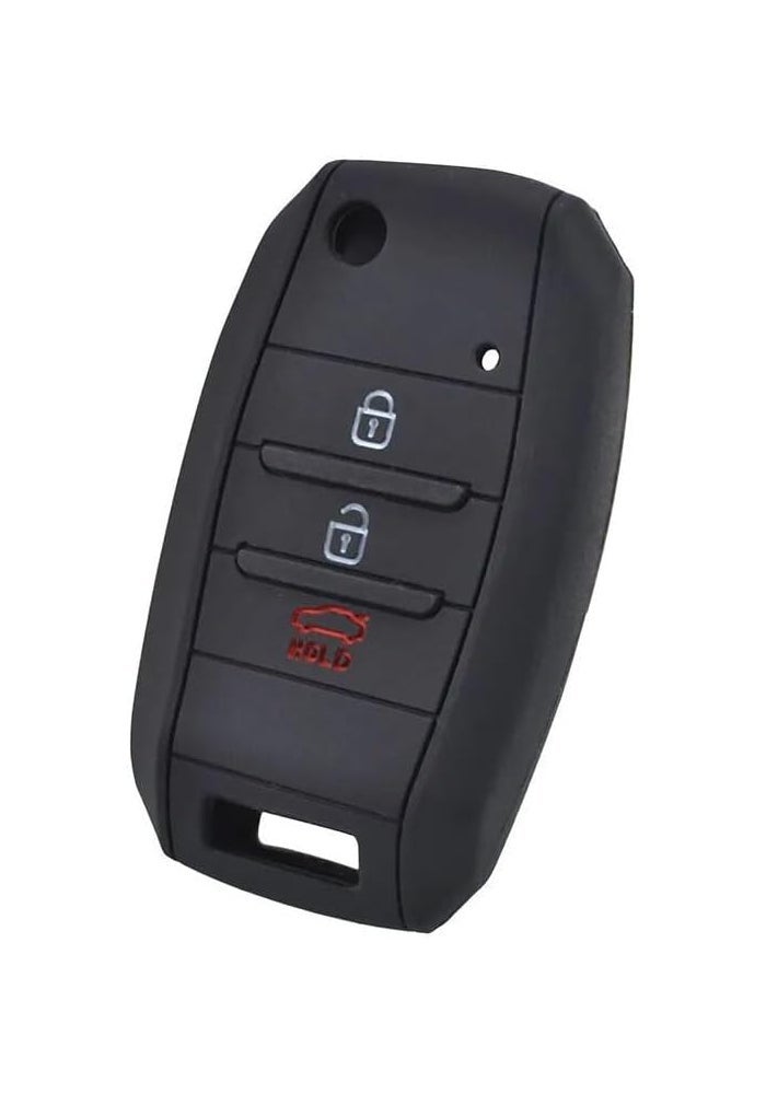 QASULER 3 Buttons Silicone Car Remote Key Cover - Image 3