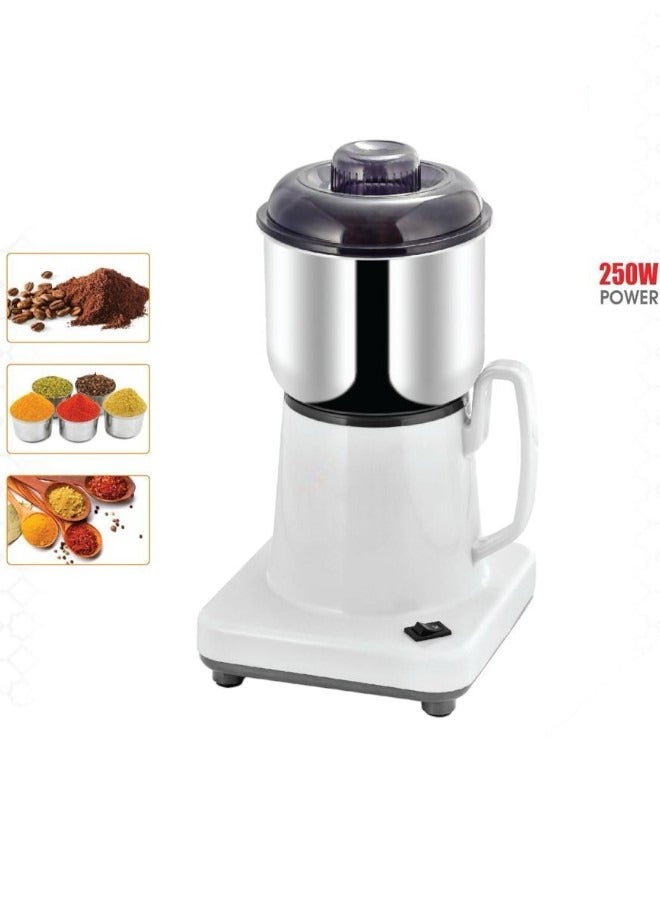 LC Electric Coffee Grinder Spice Blender With Stainless Steel Blades Portable Electric Mill For Grains Pepper Seeds Beans 250 W