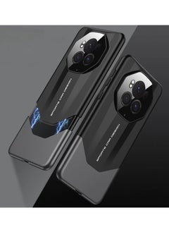 Case Compatible with Honor Magic 6 Pro Case, 2 in 1 Frosted Hard PC Shell Ultra-thin Camera Lens Protection Shockproof Protective Cover for Honor Magic6 Pro