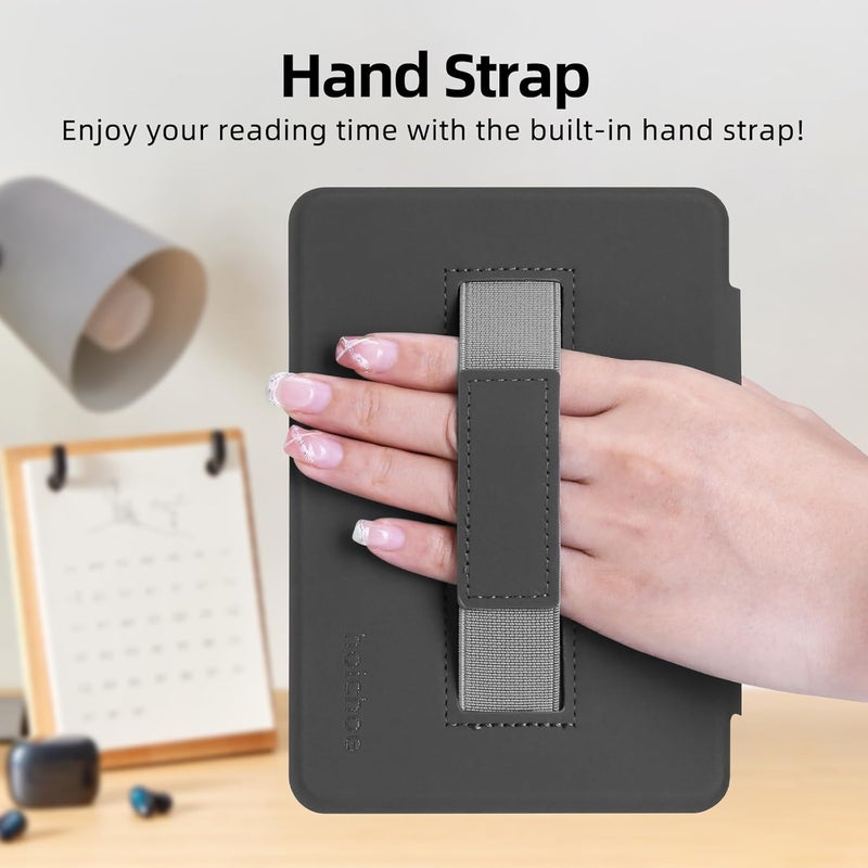 Applicable to 6-inch Kindle protective case (suitable for 2024/2022 11th generation) acrylic handheld, matcha green - Image 5
