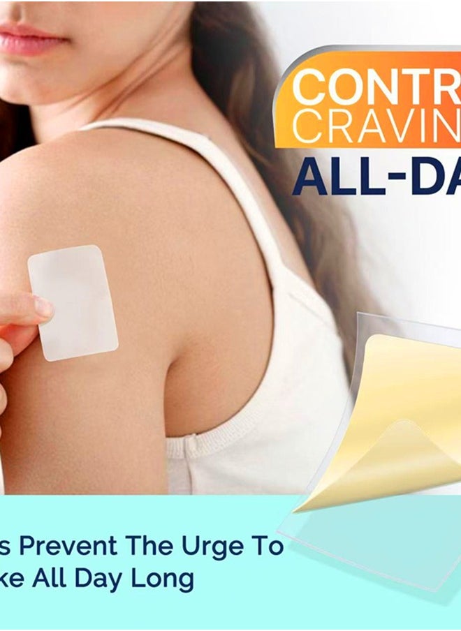 YOOJ - 60mg Quit Smoking Patches Step 1 2 3 Stop Smoking Aids Patches Helping Quit Patch 60 Count Quit Smoking Stickers That Work with 2 Weeks Easy  Effective Anti-Stickers - Image 1