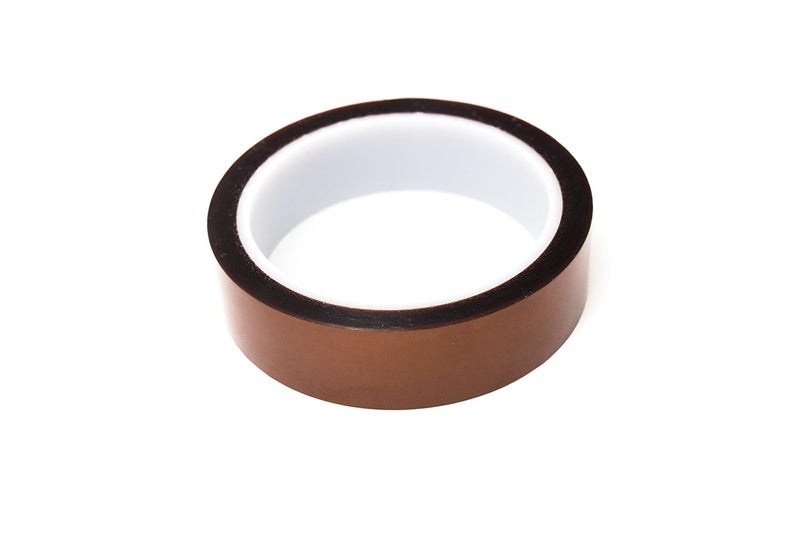 Bertech شريط ماسك بوليميد عالي الحرارة، بسماكة 1 مل، 1 بوصة × 36 ياردة - معتمد من UL - Image 2