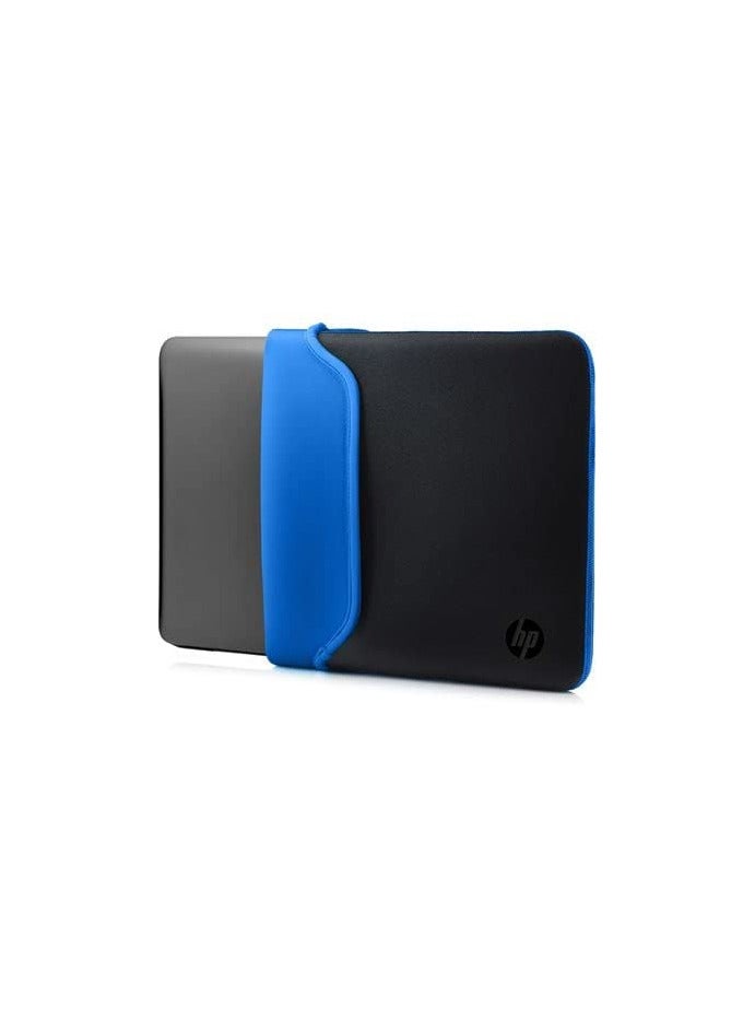 HP 2x1 Sleeve & Wireless Mouse Combo For Laptop, Includes 1pcs 14-Inch Reversible Neoprene (Black & Blue) and 1pcs Z3700 Wireless Mouse (Copper Marble) - Image 3