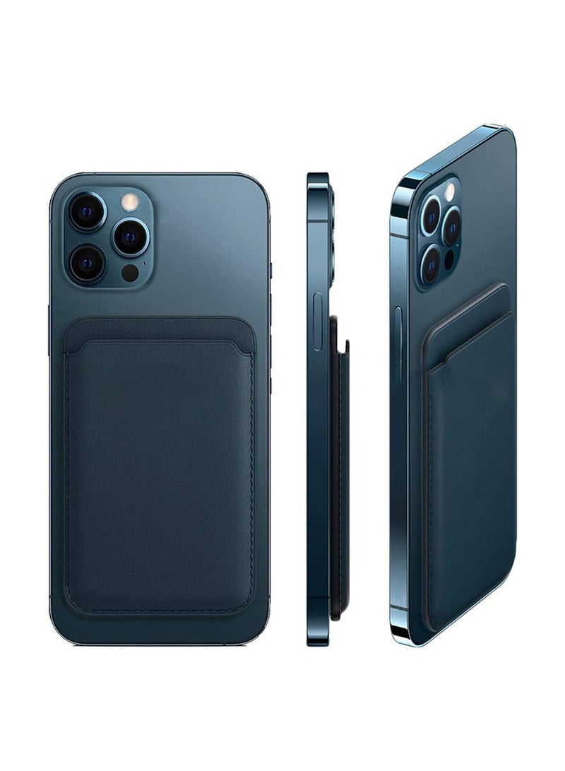 FARROBIZZ Magnetic Leather Wallet Pouch Card ID Holder Compatible for iPhone 12 Mini, iphone12 Pro, iPhone 12 Pro Max (Black) - Image 5