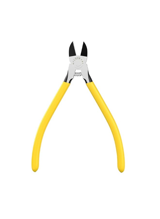 6-In Ultra Sharp Compact Wire Cutters with Long Flat Nose Pliers Ideal for Cutting Crafts, Flowers, Plastics, Appliances and Any Clean Cutting Needs Powerful Wire Cutter - Image 1