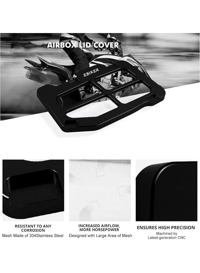 Ebiker CNC Machined Airbox Lid Cover for Yamaha Raptor 700 - Image 5