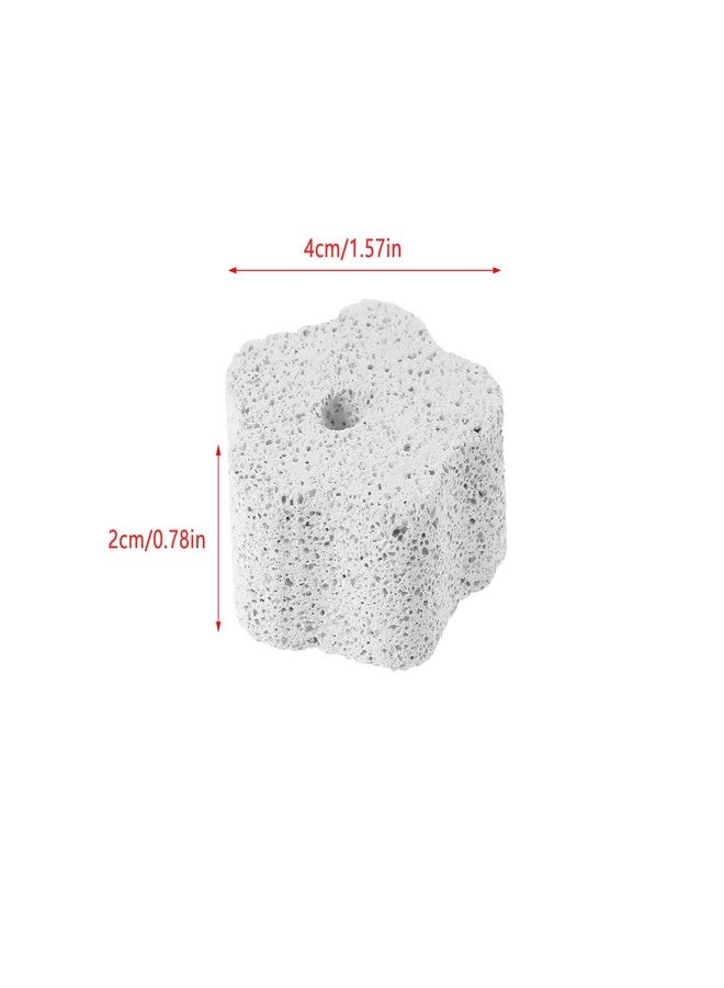 UtySty 8 Pack Lava Block Chew Toy Small Pet Animal Lava Bites Chews Toy Teeth Grinding Stone Mineral Calcium Block for Chinchilla Hamster Parrot Chinchillas Rabbit Guinea Pig Gerbil Mouse Squirrels - Image 2