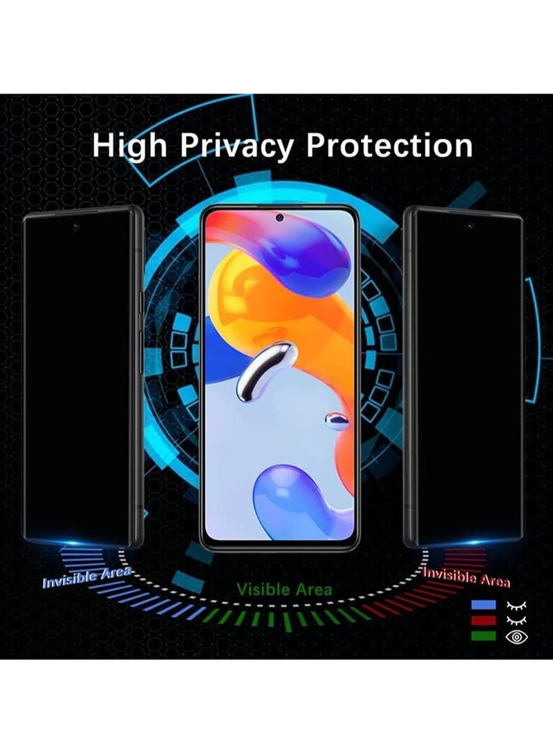 Privacy Glass Screen Protector 5d For Samsung Galaxy A73 - Image 4