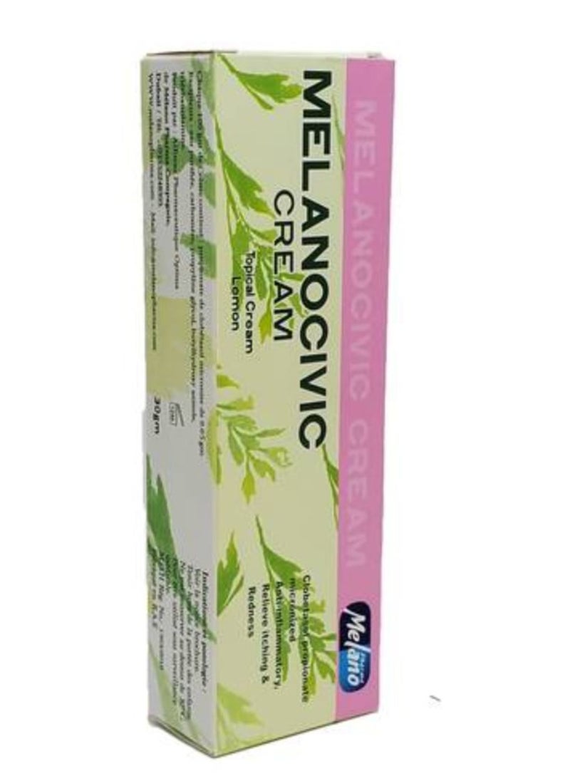 Melano Pharma Melanocivic lemon cream for skin lightening 30 grams  - Image 3