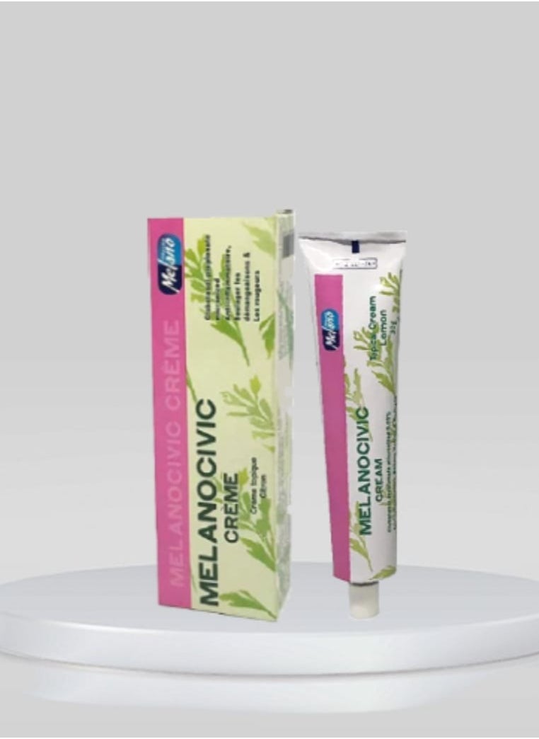 Melano Pharma Melanocivic lemon cream for skin lightening 30 grams  - Image 2
