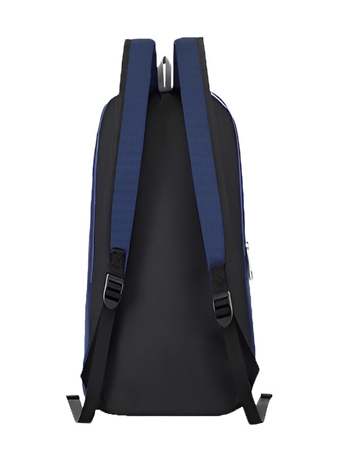 H-HEMES Small Bag Gym Bag Mini Bags for Girls Boys Men Women Daypack Multipurpose Bag 1 Main Compartment with Front Zip Pocket 11L Backpack (Navy Blue1) - Image 5